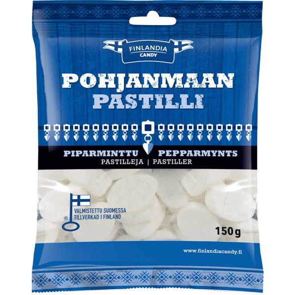 POHJANMAAN PASTILLI 150g PIPARMINTTU