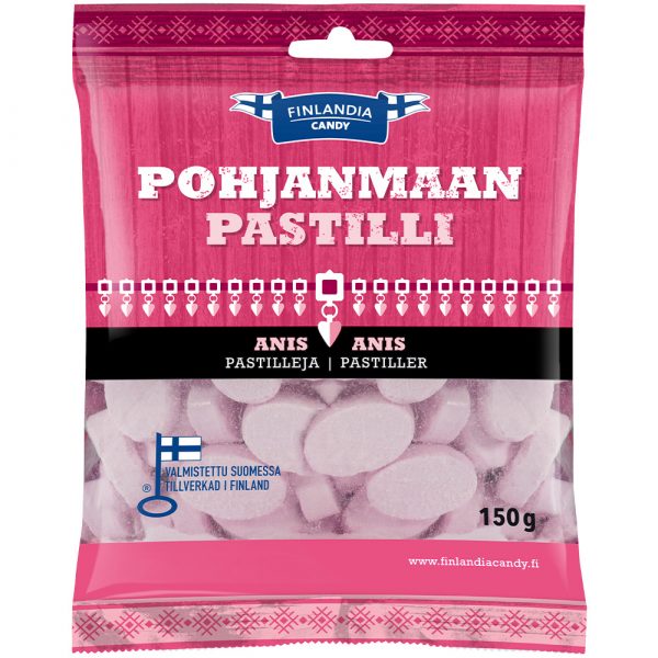 POHJANMAAN PASTILLI 150g ANIS