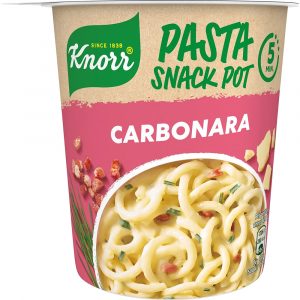 KNORR SNACK POT    CARBONARA 63g(1.99)