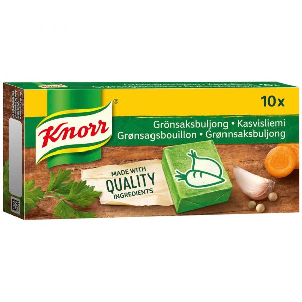 KNORR KASVISLIEMI- KUUTIO 10x10g