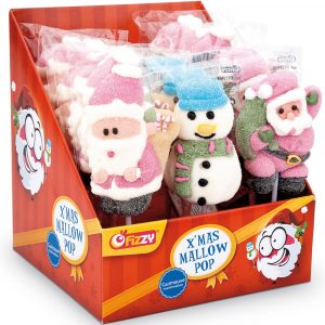 FIZZY XMAS MALLOW  POP 35g