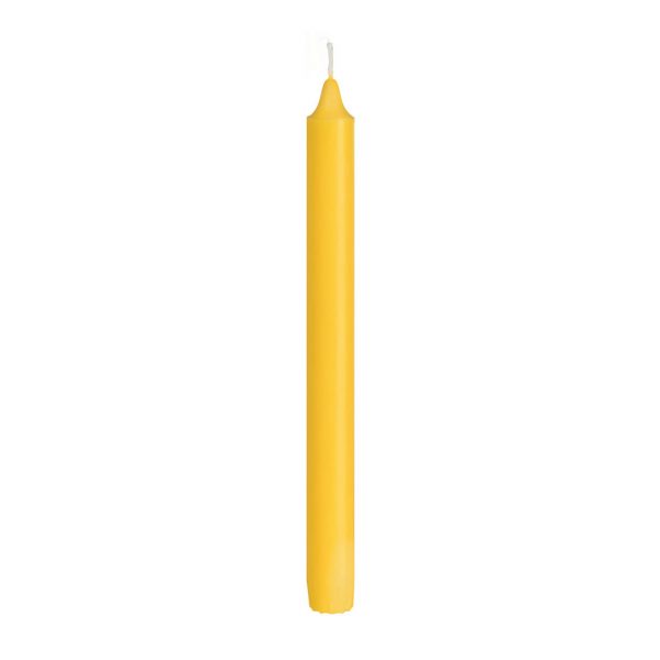 KRUUNUKYNTTILÄ 25cm 4kpl KELTAINEN