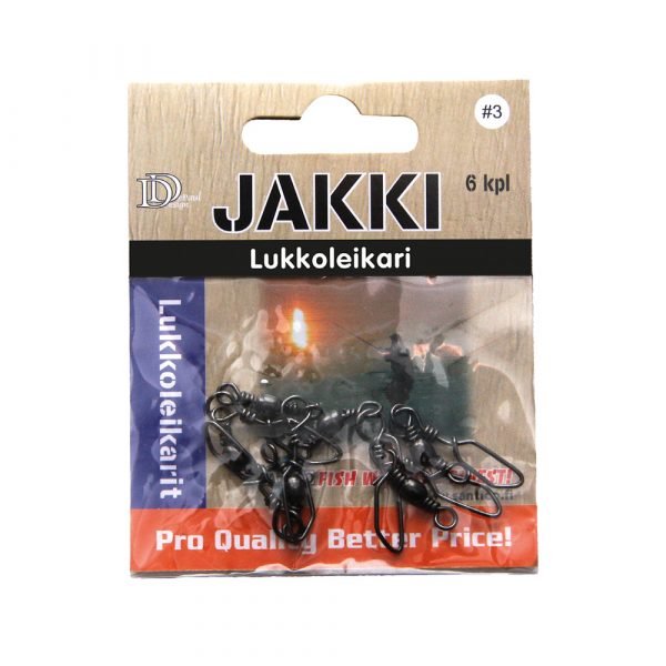 JAKKI LUKKOLEIKKARI 6kpl/koko 3