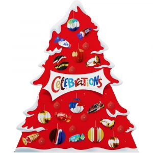 CELEBRATIONS TREE  JOULUKALENTERI 215g