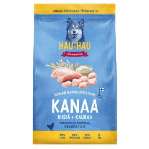 HHC KANAA,RIISIÄ & KAURAA 6KG AIK.KOIR