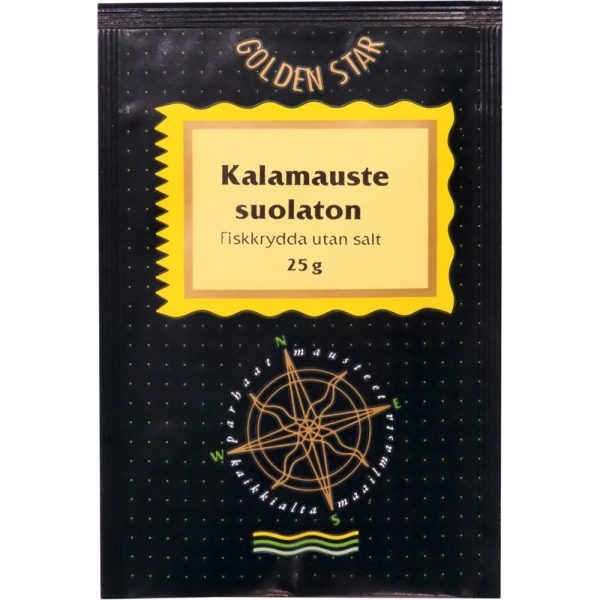 GOLDEN STAR KALA   MAUSTE SUOLATON 25g