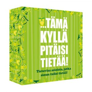 TÄMÄ KYLLÄ PITÄISI TIETÄÄ PELI