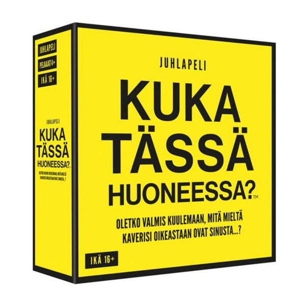 KUKA TÄSSÄ         HUONEESSA? PELI