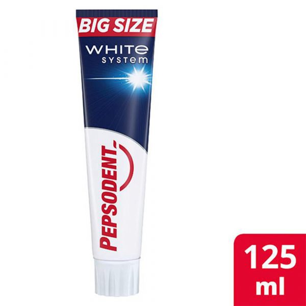 PEPSODENT 125ML    WHITE SYSTEM
