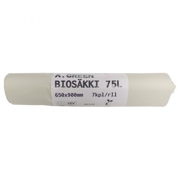 Biosäkki 75L       7kpl/rll