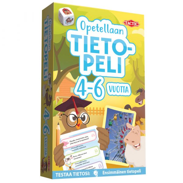 OPETELLAAN         TIETOPELI 4-6V