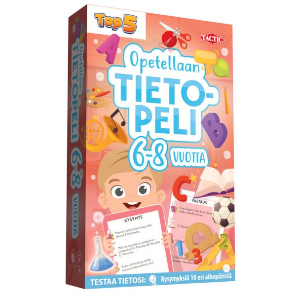 OPETELLAAN         TIETOPELI 6-8V