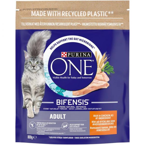 PURINA ONE 800g    KANAA&KOKOJYVÄVILJA