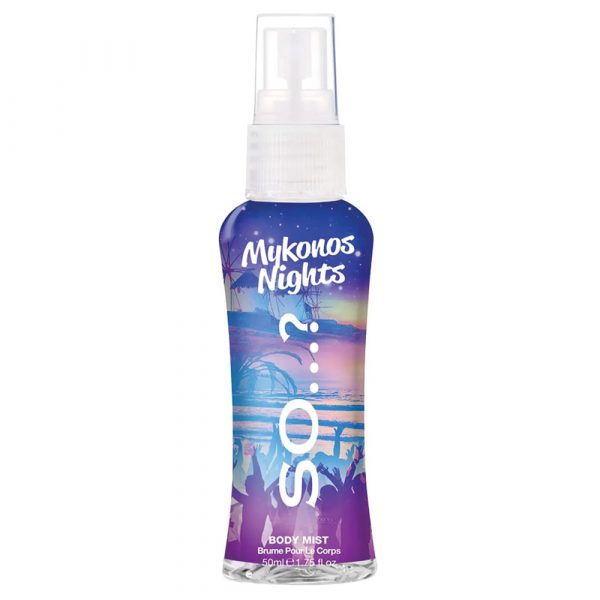 BODY MIST 50ml     SO..? MYKONOS NIGHT