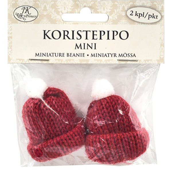 KORISTEPIPO MINI   2KPL PUNAINEN