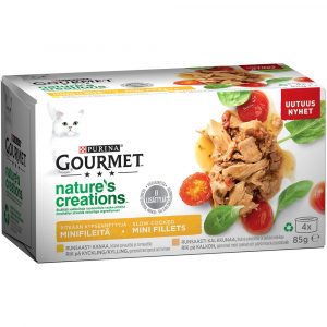 GOURMET NATURE'S   CREATIONS 4*85g