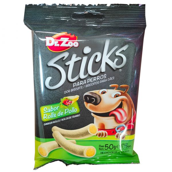 DR ZOO STICKS      CHICKEN ROLLS 50g