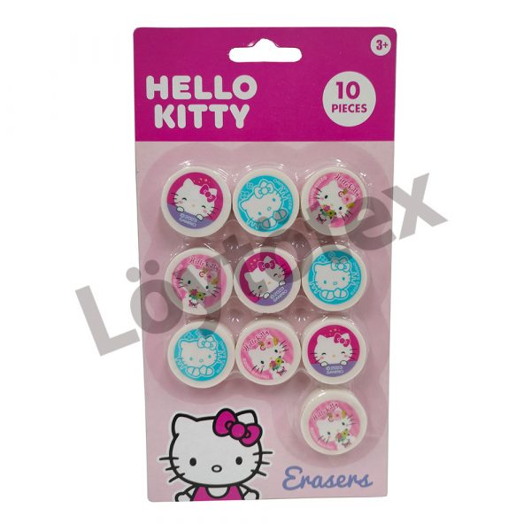 HELLO KITTY PYYHE- KUMIT 10KPL/PKT