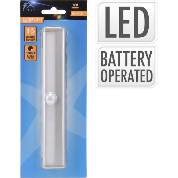 LED-VALO 18,5cm    LIIKETUNNISTIMELLA