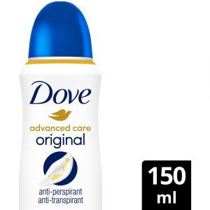 DOVE SPRAY 150ml   72H ORIGINAL