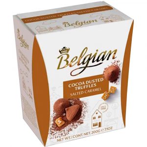 BELGIAN TRYFFELI   SALTED CARAMEL 200g