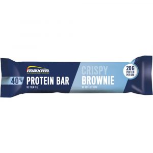 MAXIM 40% PROTEIN  BAR CRISPY BROWNIE