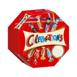 CELEBRATIONS CENTER PIECE 196g XMAS