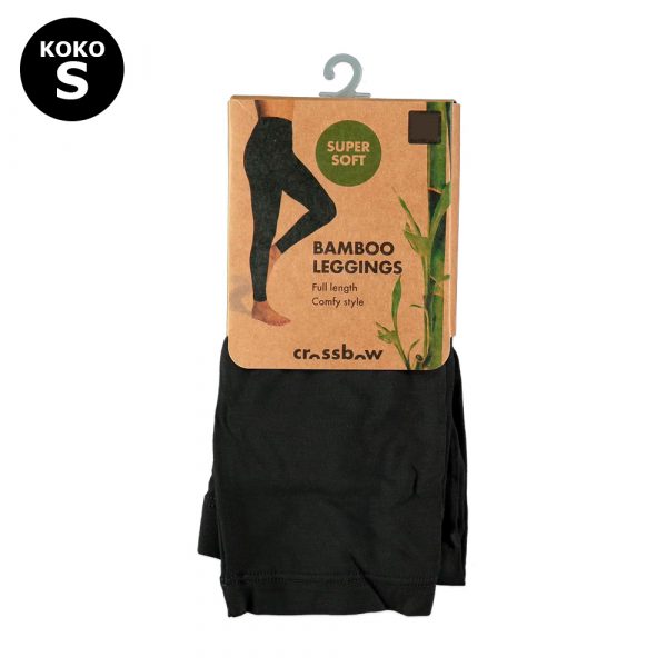 N LEGGINGSIT BAMBU MUSTA S