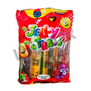 JELLY STRAWS 432g  HYYTELÖMAKEINEN