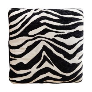 TYYNY 45x45cm ZEBRA MUSTA