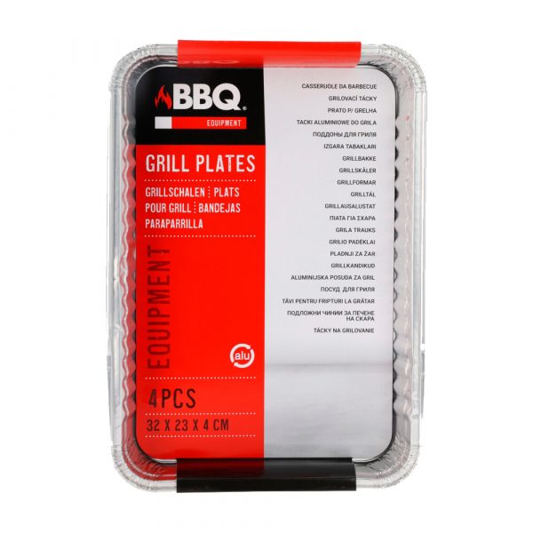 BBQ GRILLAUSALUSTA 4kpl 32x23x4cm