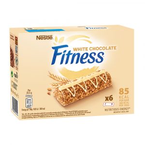NESTLE FITNESS     WHITE CHOCOLATE 6-P